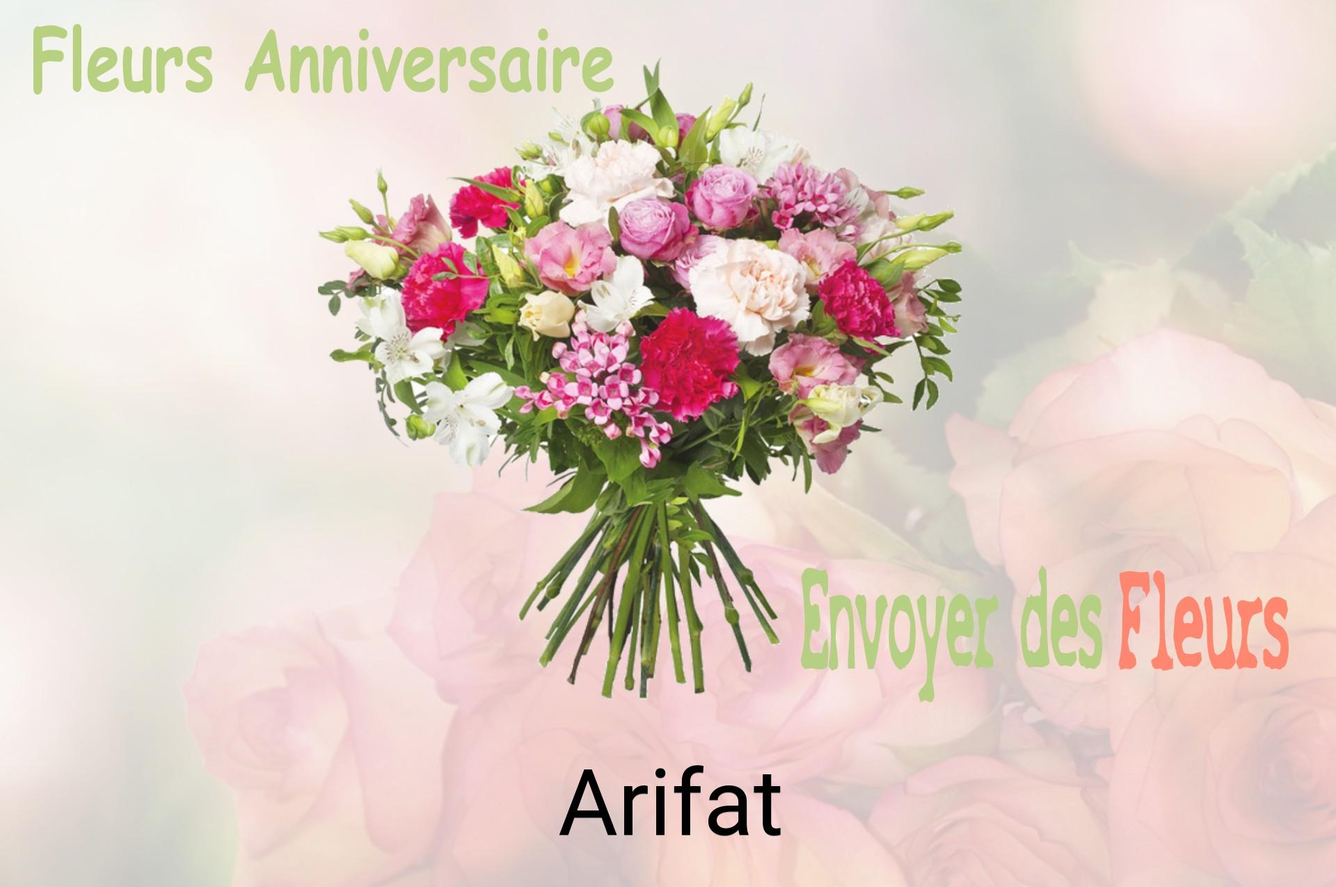 Bouquet de fleurs d’anniversaire livré à Arifat